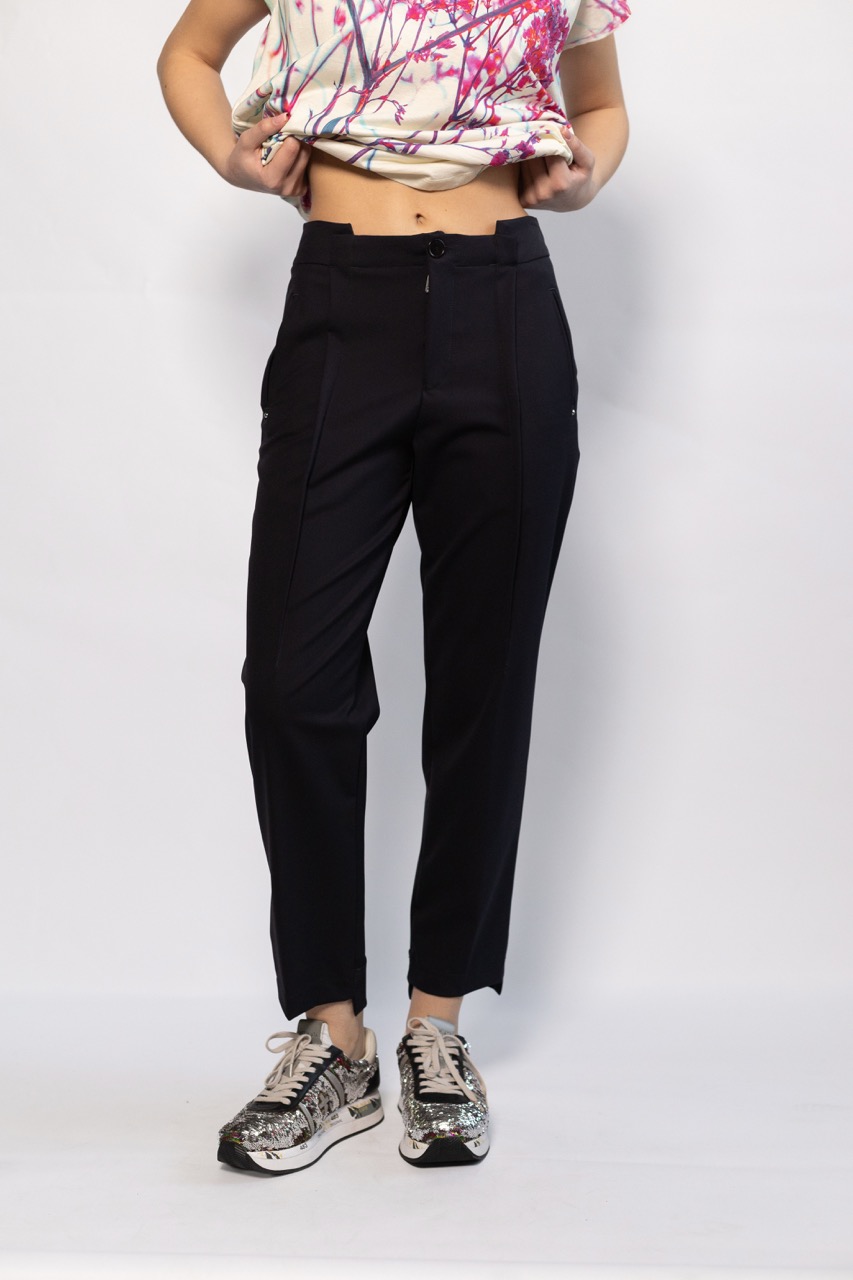 картинка Брюки HIGH с отстрочкой от магазина Одежда+