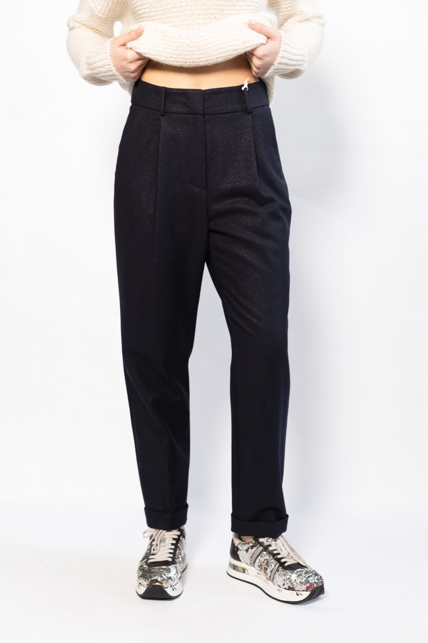 картинка Брюки PESERICO с отворотом от магазина Одежда+