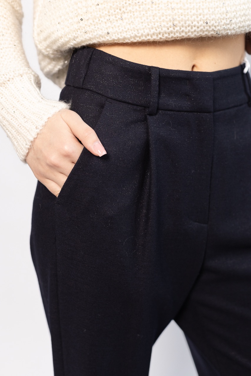 картинка Брюки PESERICO с отворотом от магазина Одежда+